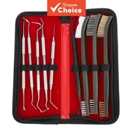 Universal Weapon Cleaning Kit9pcs  - Hunting Gun Brush Set | Fits Taurus AR15 M4 M16 1911 Glock