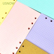 USNOW Purple Notebook Paper Weekly Loose Leaf Paper Refill Paper Refill Monthly Daily Planner 40 She