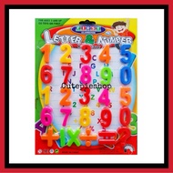 Magnetic Letters Numbers Fridge Magnets Alphabet Kids Set