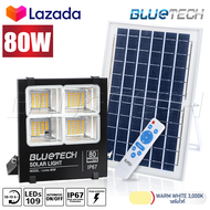 [ลดล้างสต็อก] Bluetech USA ไฟโซล่าเซลล์ ไฟสปอร์ตไลท์ Solar Cell LED Spotlight Floodlight รุ่นใหมBlue