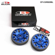 2Pcs Adjustable Cam Gears Timing Gear Pulley For Nissan Skyline GTR R34 2.6L RB26DET engine 98-02 In