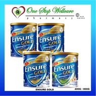 ENSURE GOLD (VANILLA / COFFEE / WHEAT / ALMOND) 800G / 400G