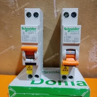 Limited Elcb Rcbo Slim Schneider 1P 32A Original Sni Terlariss 