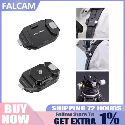 FALCAM F38 Quick Release Kit for Backpack V2 F38 3802/F38 3803/F38 3803P Camera Strap Clip for Camer