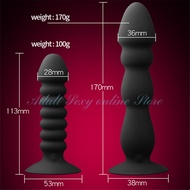 ❀♛Wireless Remote Control Anal Plug Bead Dildo Vibrator Suction Cup Butt Male Prostate Massager Sex Toys