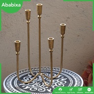 [Ababixa] Decorative 5-headed Candle Holder, Ideal for A Party Or Valentine's Day