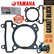 LC135 V1-V8 FZ150 Y15ZR LC135 4SPEED 5S 135LC LC 135 Y15 FZ Gasket Cylinder Block Blok 1S8-E1351-00 