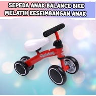 (1 UNIT = 1KG) BABY BIKE Balance BIKE MB 243 - CHILDREN'S BALANCE BIKE 4 WHEELS CHILDREN'S PUSH BIKE