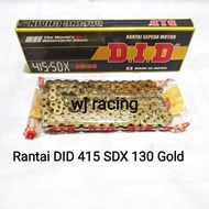 DID 415 SDX 130 Gold Chain - Racing Chain