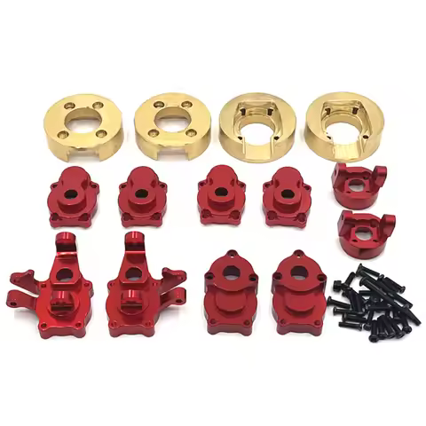 Metal Upgrade Counterweight Kit Brass For MJX H8H YiKong 1/10 YK4102 4103 4104 4106 4082-83 RC Car P