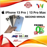 [MINUS] iPhone 13 PRO/13 PRO MAX 1tb  512gb 256gb 128gb Second Fullset