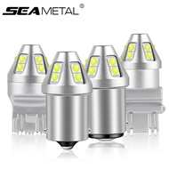 SEAMETAL 1Pc LED Brake Light Turn Signal Bulb T20 LED W21/5W 7443 W21W 7440 PY21W P21W Led BAY15D BA