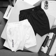 Quần Short Nam Gym-Chạy Bộ RUNNER G525 Vải Dù Gió 2 Lớp Xịn Xò 3 Túi Khóa Kéo - GUGOSTAR