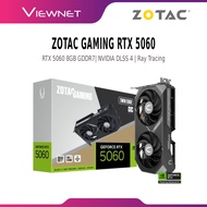 ZOTAC GAMING RTX 5060 8GB GDDR7 Twin Edge OC | NVIDIA DLSS 4 Ray Tracing Compact PCIE Graphics Card