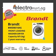 BRANDT BWD8614AG FRONT-LOADING WASHER-DRYER