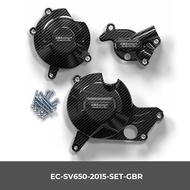 For SUZUKI SV650 2015-2025 SV650X 2018-2025 DL650 2017-2025 Secondary Engine Cover Set