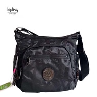 Kipling Gabbie กระเป๋าสะพายข้างกระเป๋าถือ (สร้อยคอจี้รูปลิงฟรี)