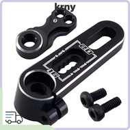 KRNY0MY Steering Horn, 7075 25T Black Servo Arm,  15.5 to 20mm Aluminum Adjustable Servo Swing Arm R