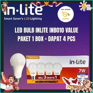Inlite 3 Get 1 Free Led Light Inlite Led 3 Free 1 Bulb/ In Lite Package Buy 3 + 1 5Watt/ 7Watt/ 9Wat