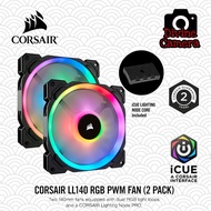 Corsair LL140 RGB 140mm Dual Light Loop RGB LED PWM Fan — Single Pack / Twin Pack