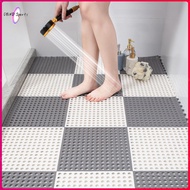 30*30 Floor Mats PVC Anti-Slip Bath Mats Shower Carpet Hollowed Splicing Combination Floor Mats