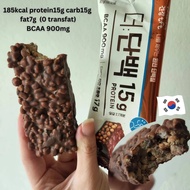 tft crispy protein bar & bcaa  900mg 185kcal  protein15g  BBE 16/7/2026