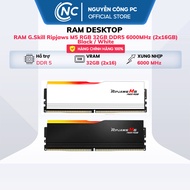 Ram Desktop Gskill Ripjaws M5 Neo RGB - White 32GB (2x16GB) Intel XMP / AMD EXPO | New Products | Fu