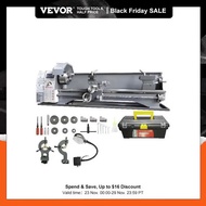 VEVOR 750W Metal Lathe Machine Brushless 8.3"x29.5" / 210mm*736mm 50-2500RPM Continuously Variable for DIY Metal Working