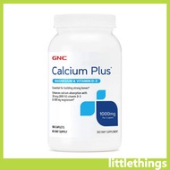 GNC - Calcium Plus 1000mg 含鈣鎂維生素D3 (EXP 2026) 180片 [平行進口]