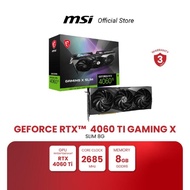 MSI GRAPHIC CARD GeForce RTX™ 4060 Ti GAMING X SLIM 8 (การ์ดจอแสดงผล)