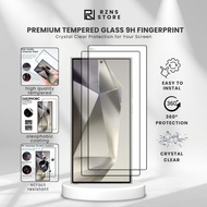 RZNS Premium Samsung Tempered Glass 9H Fingerprint Unlocking For A57 A37 A27 S26 Ultra S25 FE S25 Ul