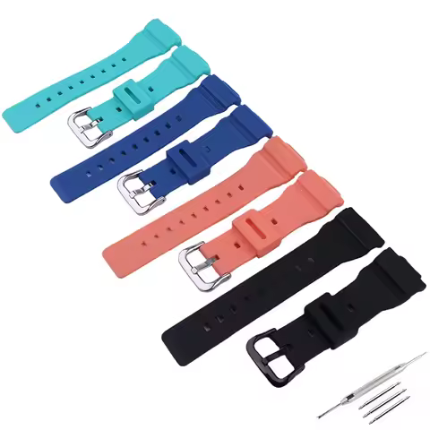 Men's Resin watch band compatible for Casio BABY-G BA-110 111 112 100 120 130 5538 watch strap women