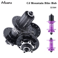 HASSNS CJ MTB Hub 6 Pawls 72 sound 36 32 Hole for Mountain bike HG 7-12 Speed Cycling