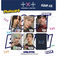 TX-T Premium Photocard Album Ver Unofficial Soobin Yeonjun Beomgyu Taehyung Hueningkai