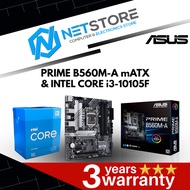 PWP ASUS PRIME B560M-A mATX & INTEL CORE i3-10105F PROCESSOR