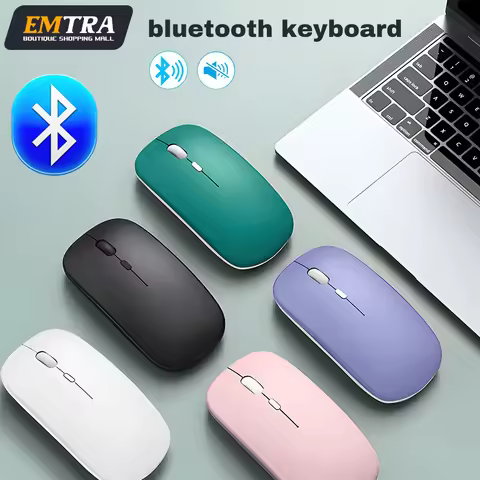 Wireless Bluetooth Mouse Portable Magic Silent Ergonomic Mice For Laptop iPad Tablet Notebook Mobile