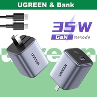 UGREEN GaN 35W Fast Charger USB Charger PD3.0 QC3.0 Quick Fast Charger