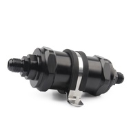 Car Modification 54mm Gasoline Filter An6 / An8 / An10 Inline Fuel Filter E85 Ethanol with 100 Stain