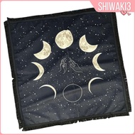 [Shiwaki3] Moon Phases Tablecloth Astrology Tapestry for Board Game