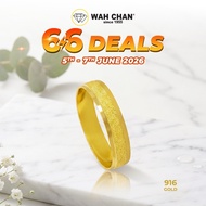WAH CHAN 916 Gold Ring OSR1073