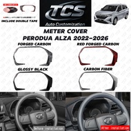 TCS NEW PERODUA ALZA 2022-2025 METER FRAME COVER GARNISH CAR ACCESSORIES