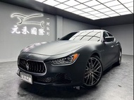 142.8萬 2016年式 Maserati Ghibli 3.0 V6 汽油 消光黑貼膜 元禾阿佑