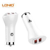 LDNIO C511Q Dual QC3.0 Car Charger With Micro Cable