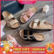 READY STOCK💝 GRIMO Chliduo Sandal Women Flat Casual Sandals Slippers Woman Shoe Shoes Kasut Ringkas 