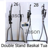 Classic Bike Double Stand Tongkat Dua Basikal Tua 26 28 Vintage Old Bicycle