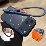 Set/BIG Window Magnetic Case + Adjustable lanyard/Camera Protector, Lens, Soft Frame for iphone 13 1