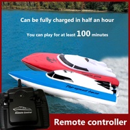 Remote Control Toy Boat Toy Speedboat Children's Gift Remote Control Waterproof Boat Boy Toy