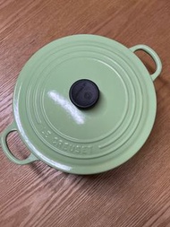 Le Creuset 22 cm round lime 鑄鐵鍋 cocotte