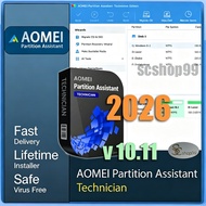 AOMEI Partition Assistant Technician 10.11 For Windows 64bit (Latest June 2026)