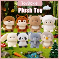 Kawaii Soft Animal Series Plush Doll Pillow Sheep Penguin Raccoon Kid Gift Bayi Patung Lembut毛绒玩具